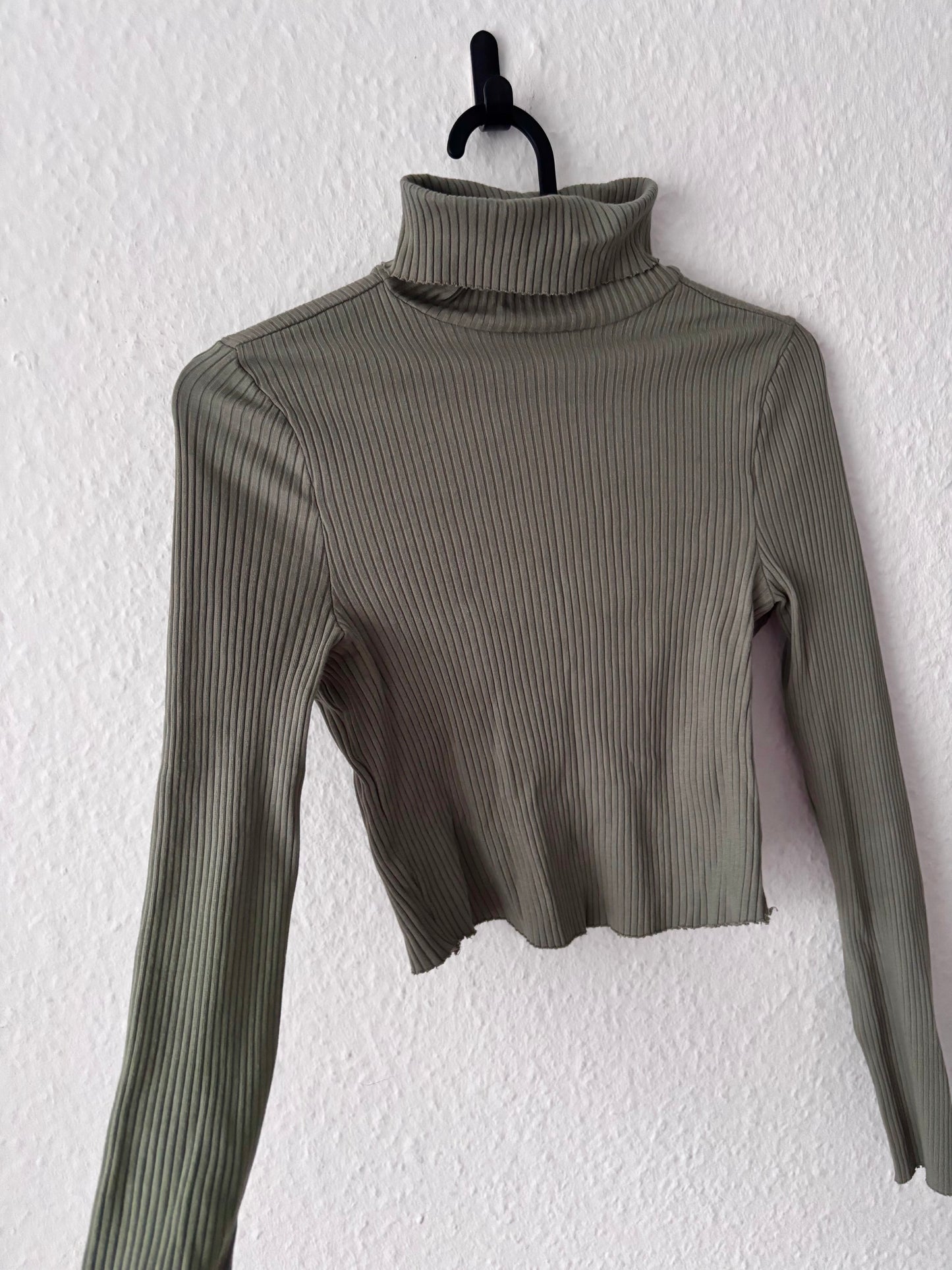 ASOS Design Turtle Neck Crop Top