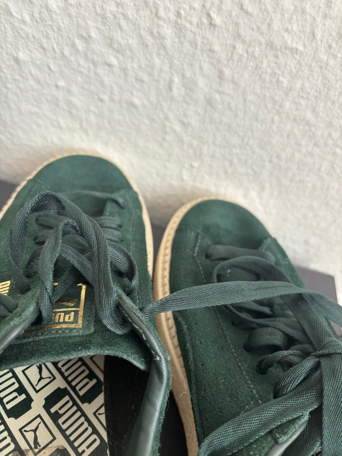 Puma Suede Platform Shoes