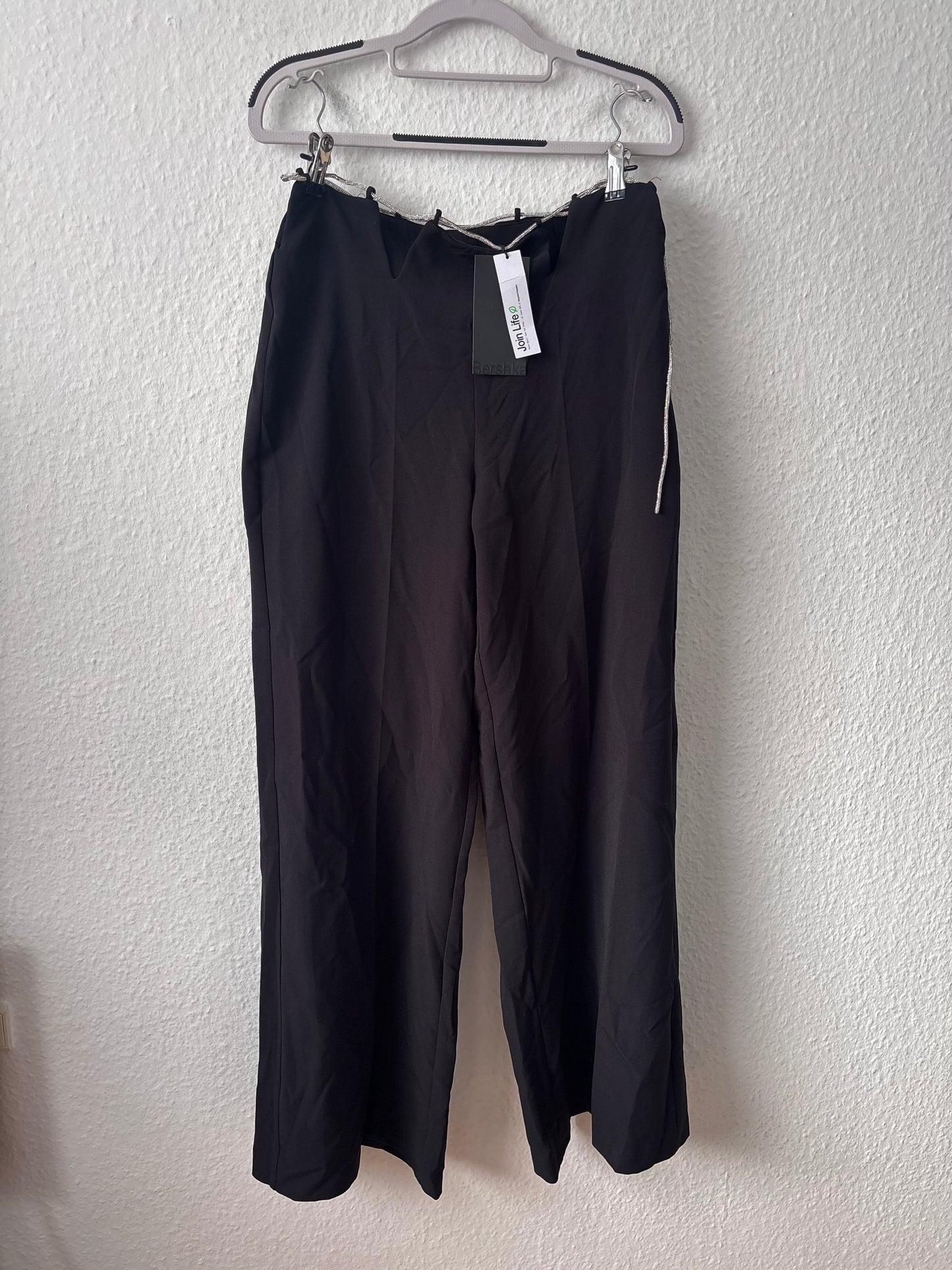 Bershka Wide Leg Trousers