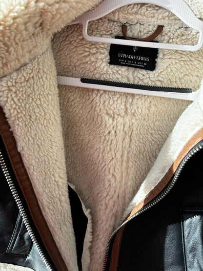 Stradivarius Leather Jacket