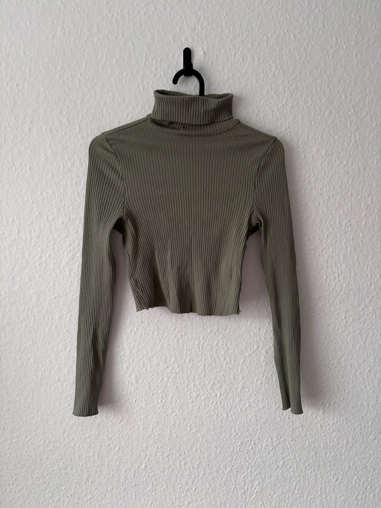 ASOS Design Turtle Neck Crop Top