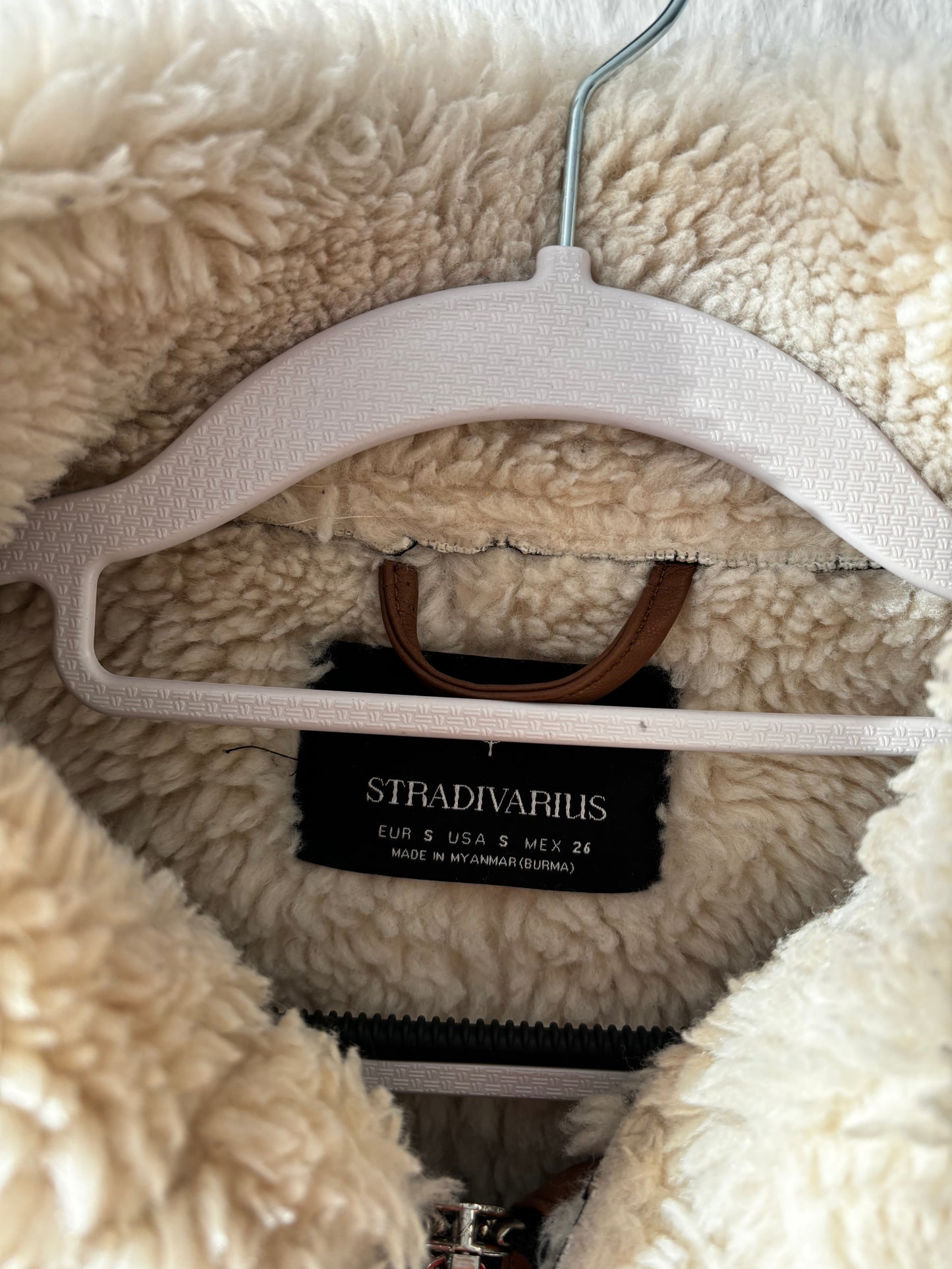 Stradivarius Leather Jacket