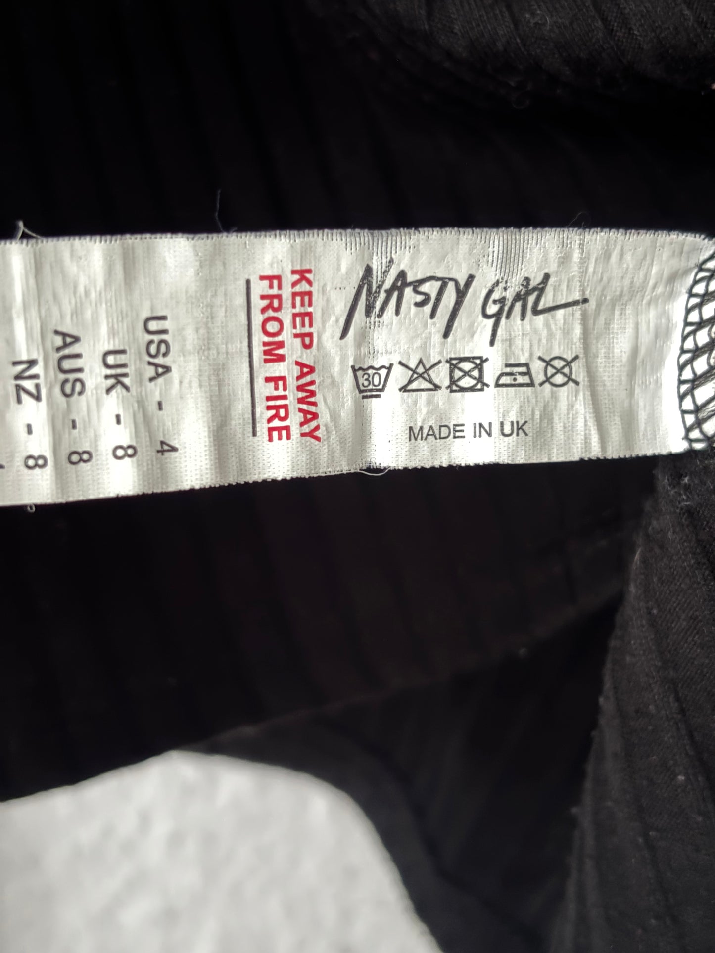 Nasty Gal Long Sleeve Crop Top