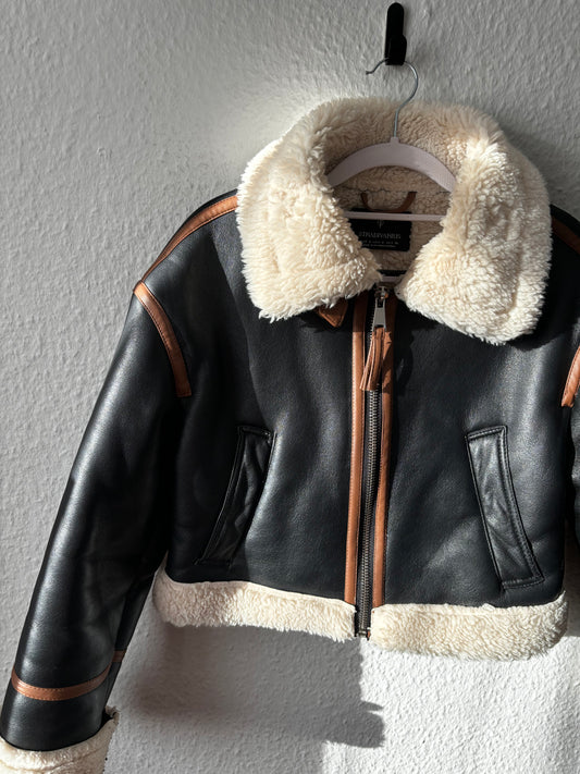 Stradivarius Leather Jacket