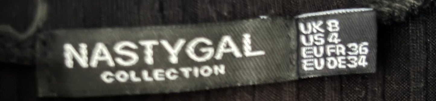 Nasty Gal Long Sleeve Crop Top