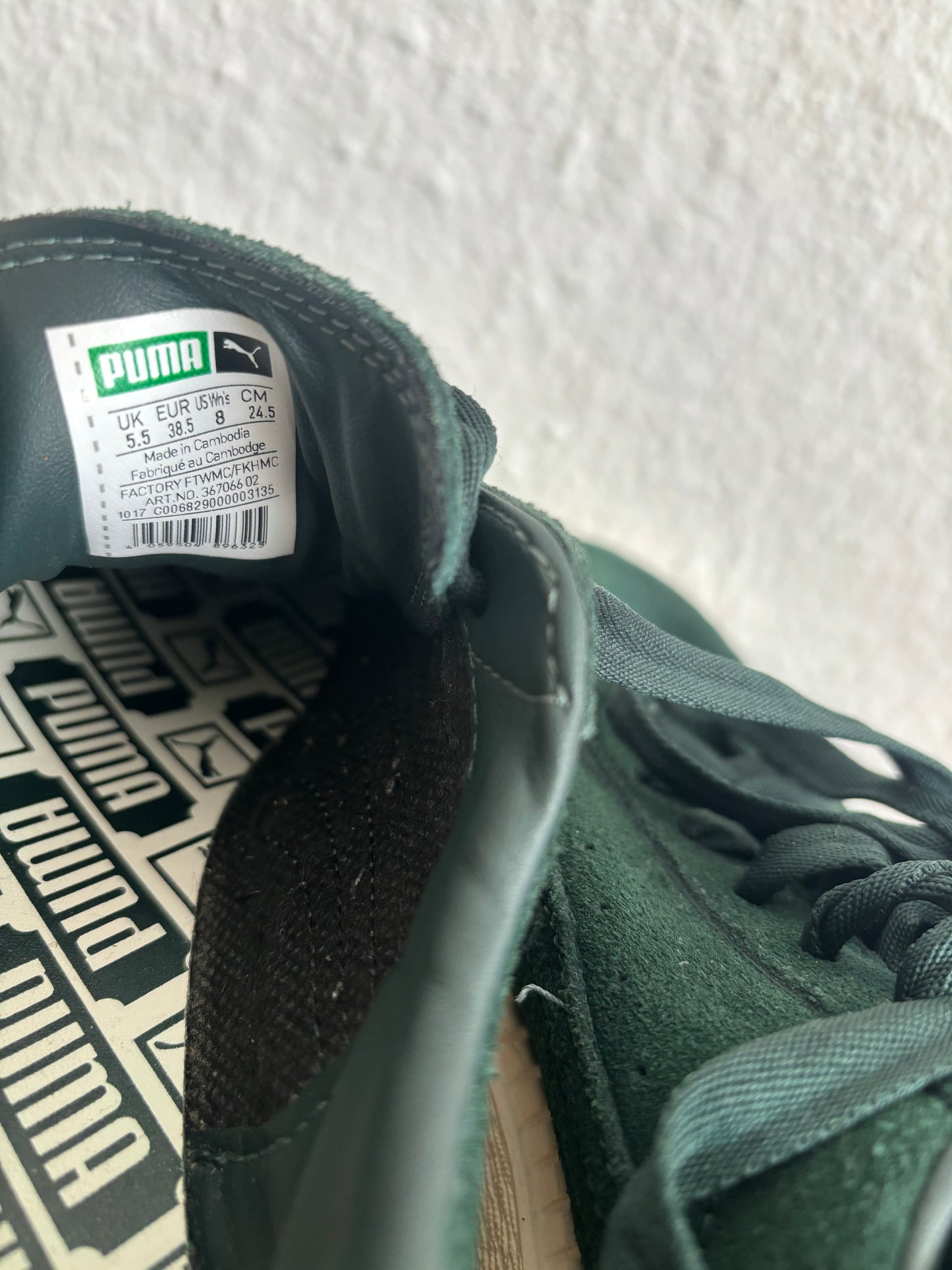 Puma Suede Platform Shoes