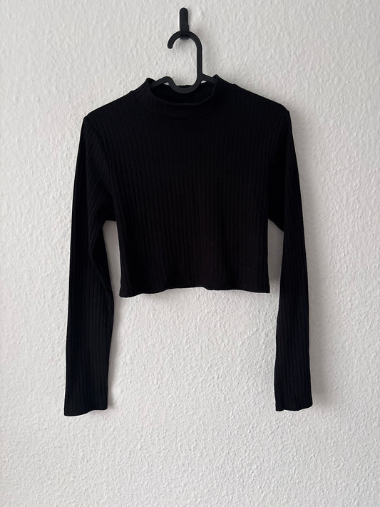 Nasty Gal Long Sleeve Crop Top