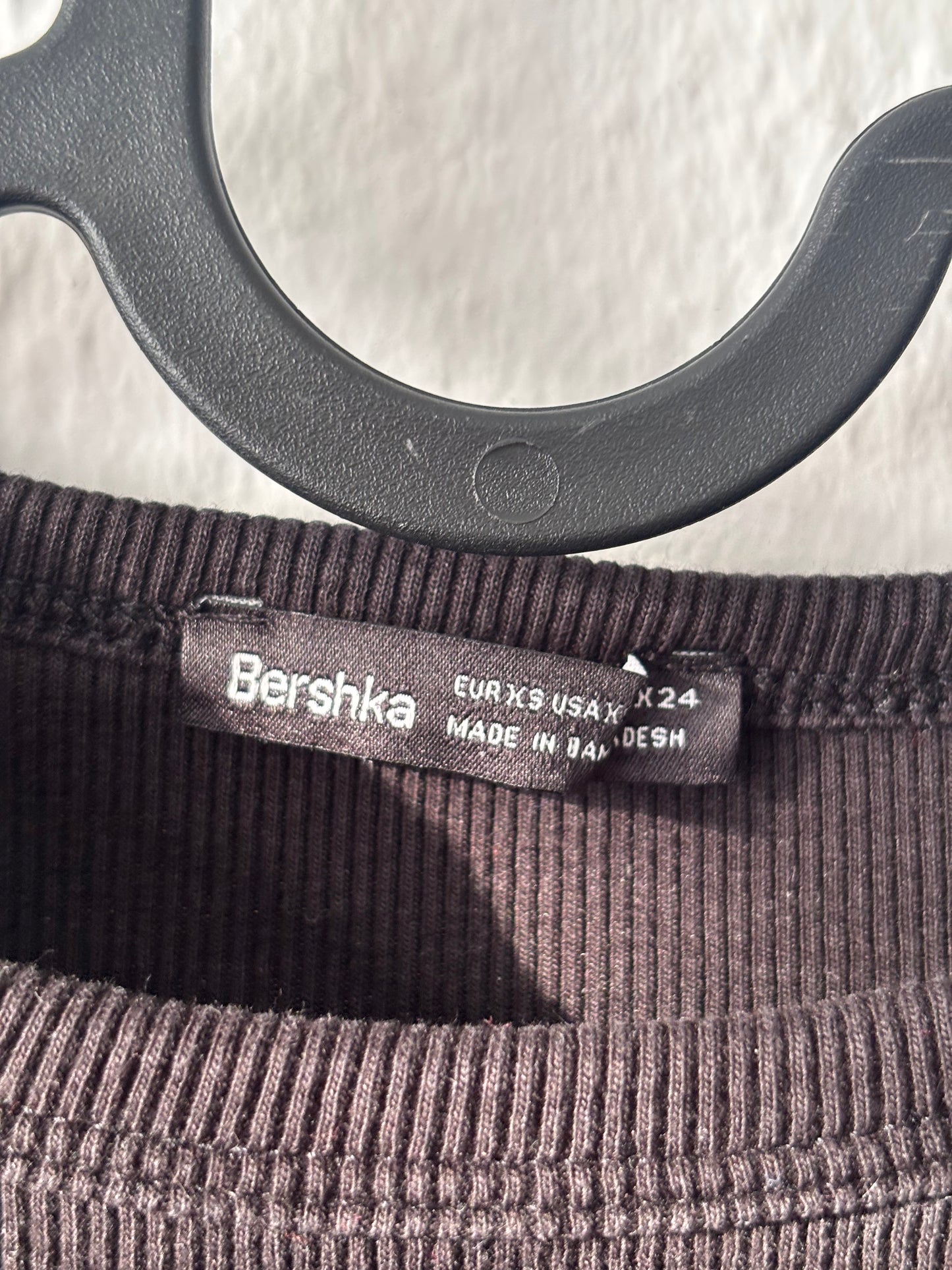 Bershka Long-Sleeve Crop Top