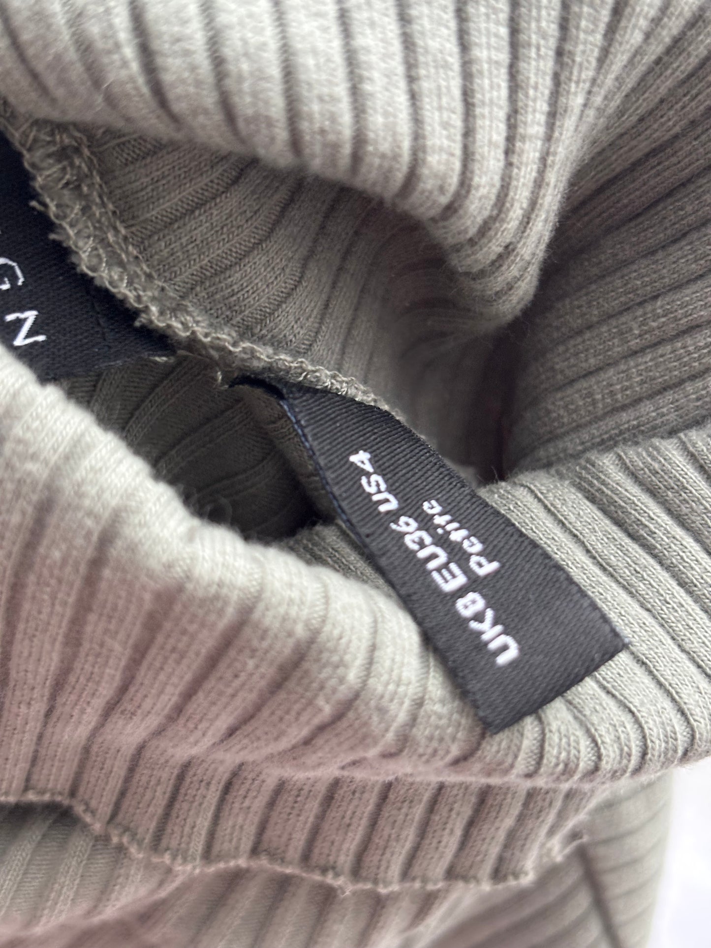 ASOS Design Turtle Neck Crop Top