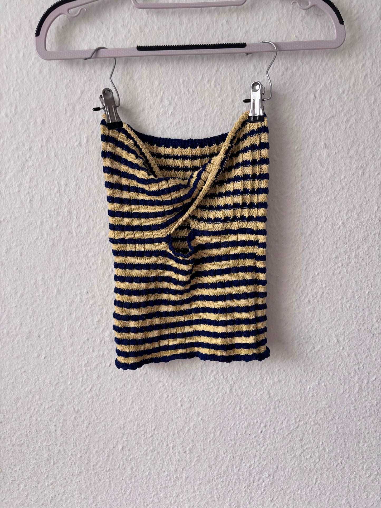 Knitted Off Shoulder Top