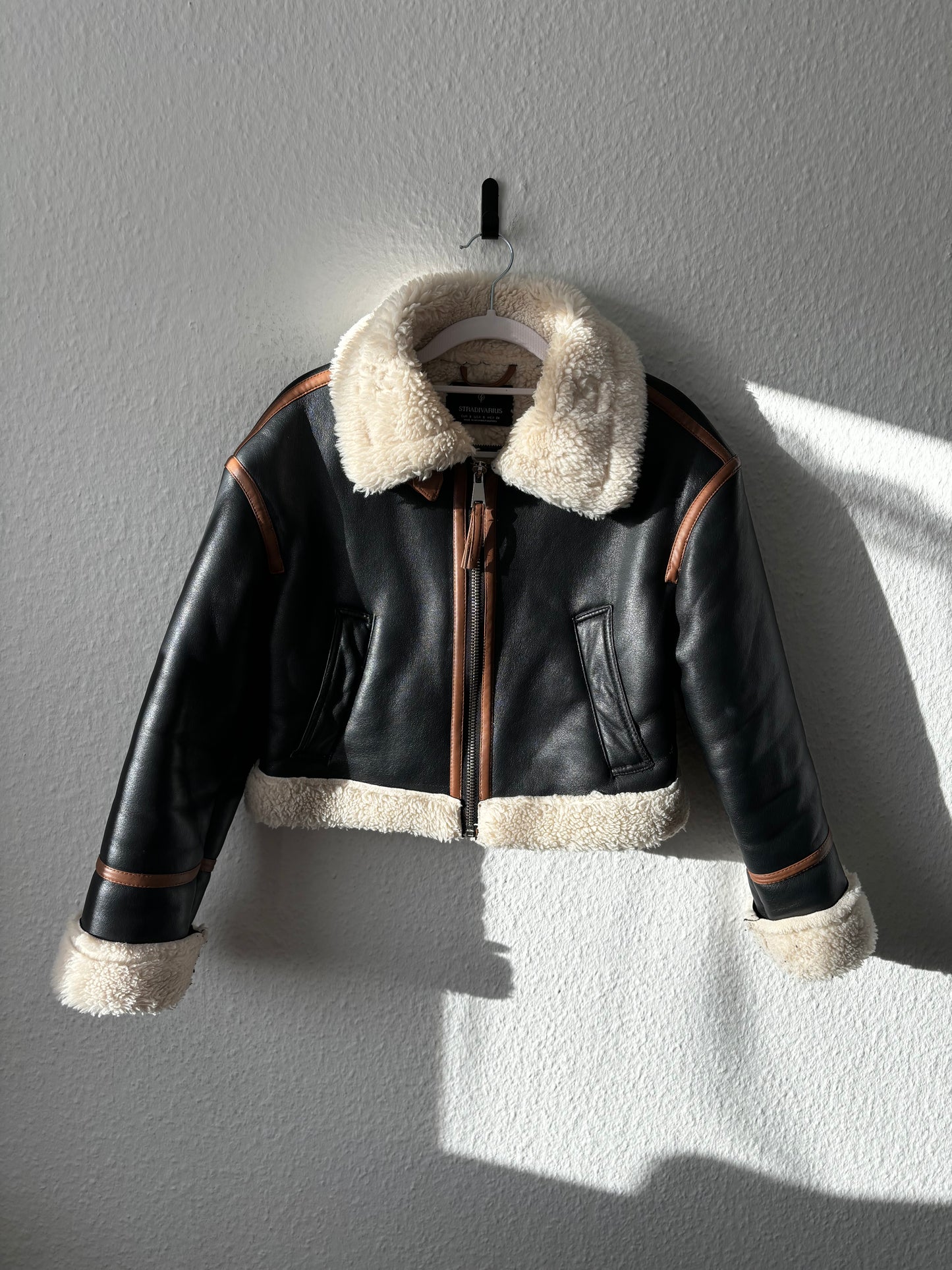Stradivarius Leather Jacket