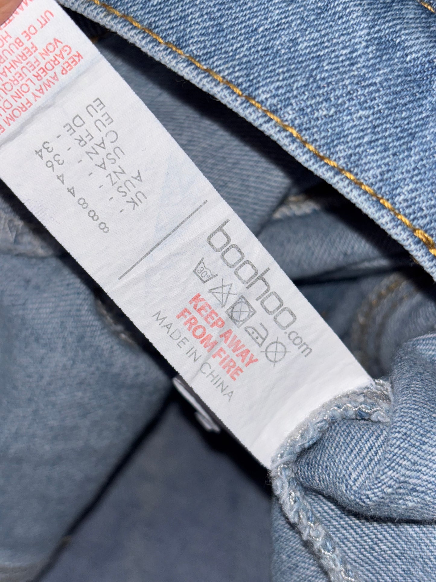 Boohoo Off Shoulder Crop Top