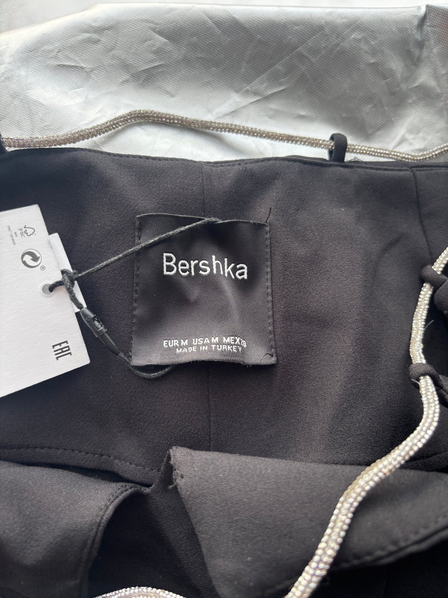 Bershka Wide Leg Trousers