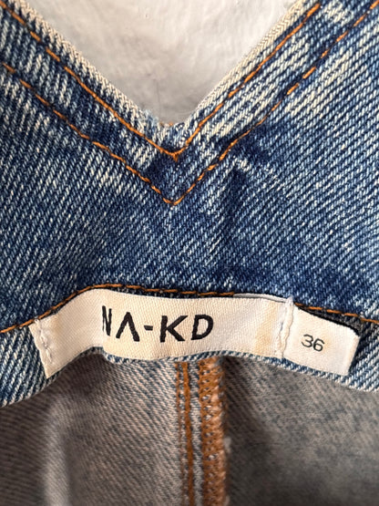 NA-KD Denim Dungaree