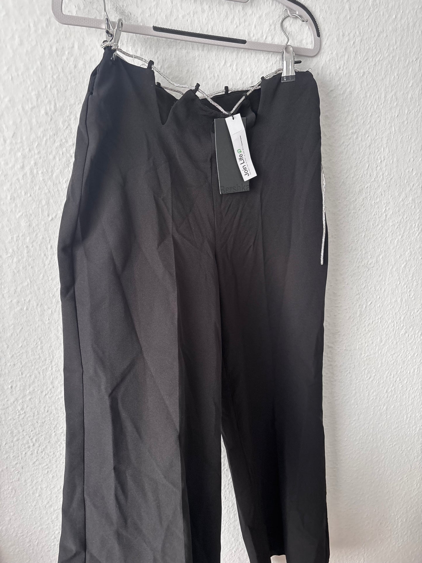 Bershka Wide Leg Trousers